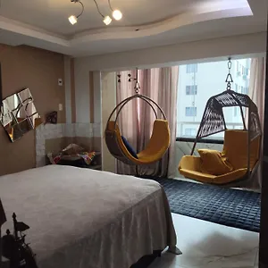 Quarto em Acomodações Particulares 3 Quartos Moderno Economico Av Brasil, Balneário Camboriú